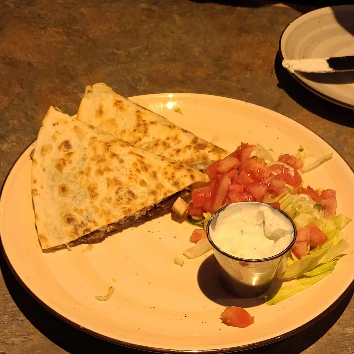 Gyros Quesadilla