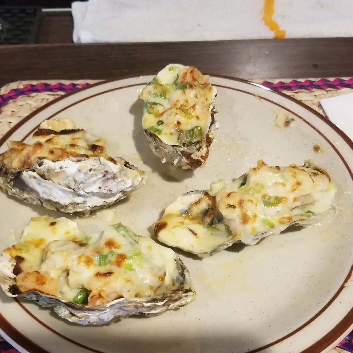 Oysters Rockefeller