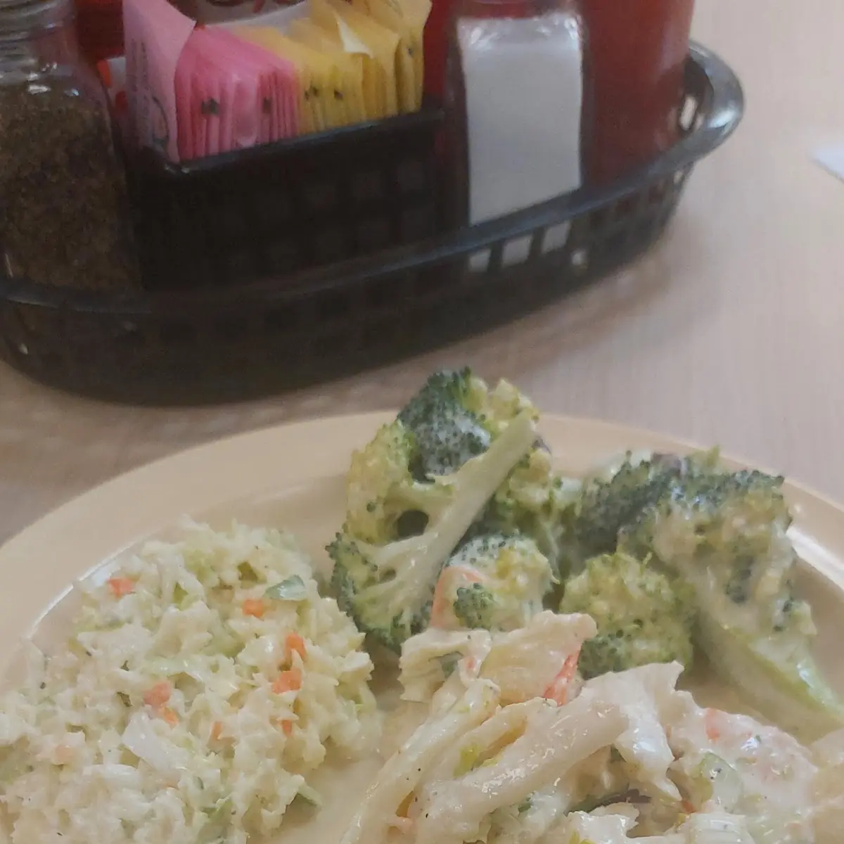 Slaw Seafood Salad Broccoli Salad