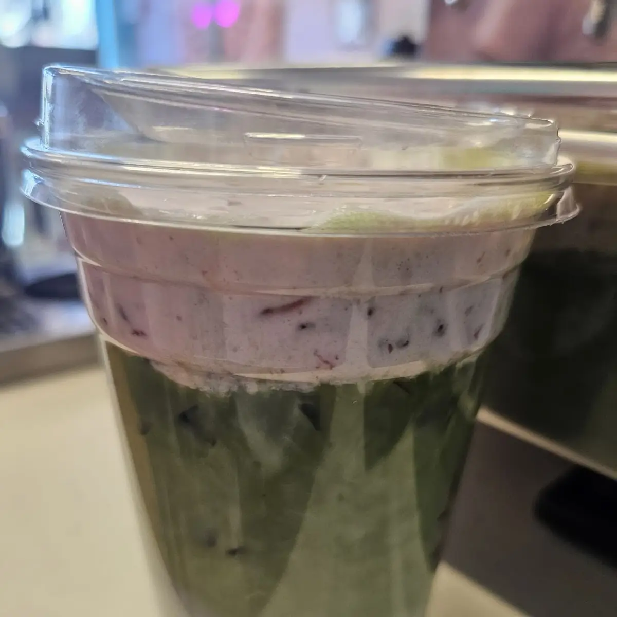 Strawberry Matcha Latte