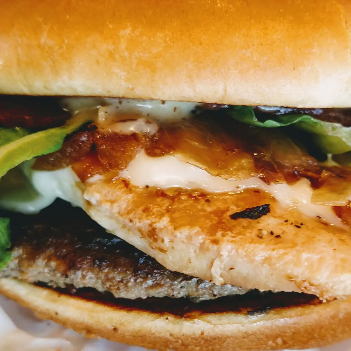 Crispy Chicken and Artisan Burger Stack