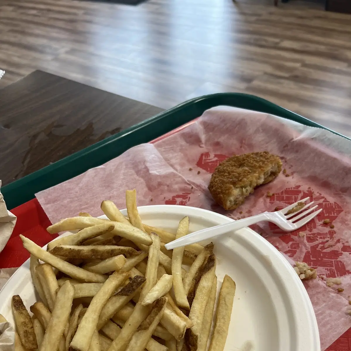 Crab Cakes and Fries