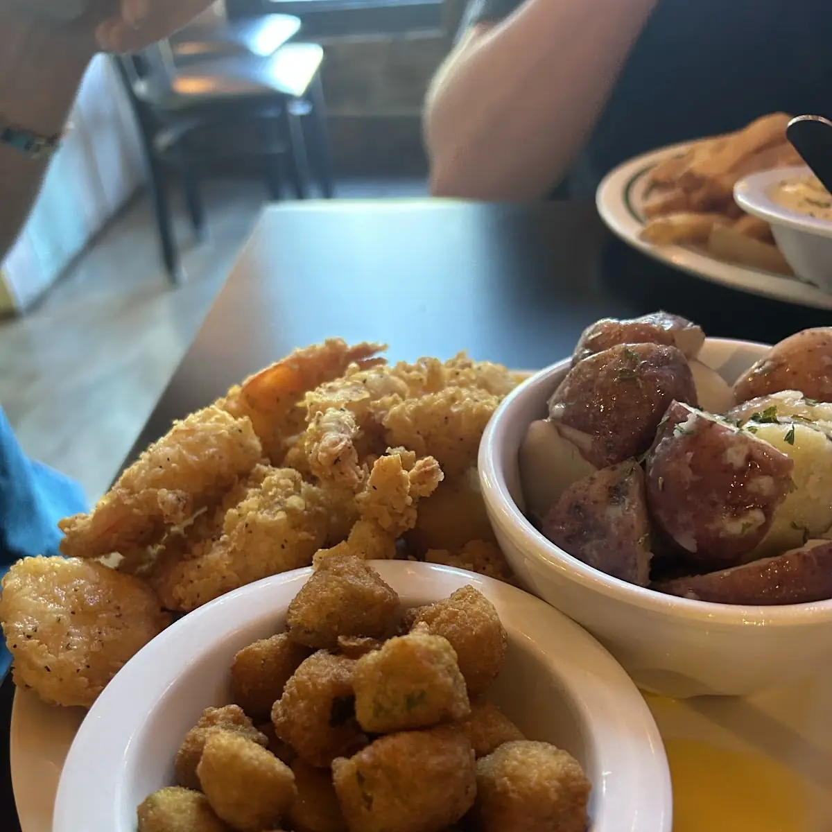 Fried Shrimp and Scallops