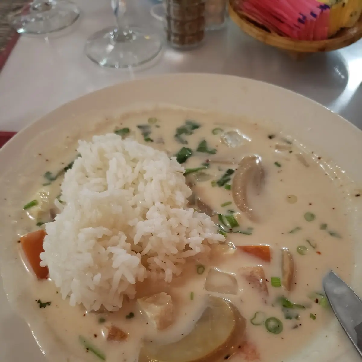 Chicken Tom Kha Soup