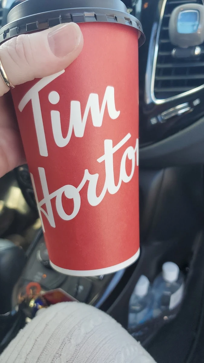 A Large Coffee, Tim Hortons