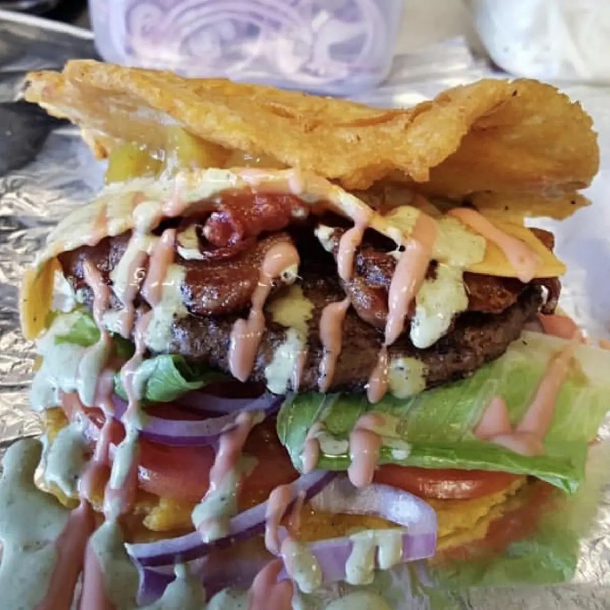 Patacon Burger
