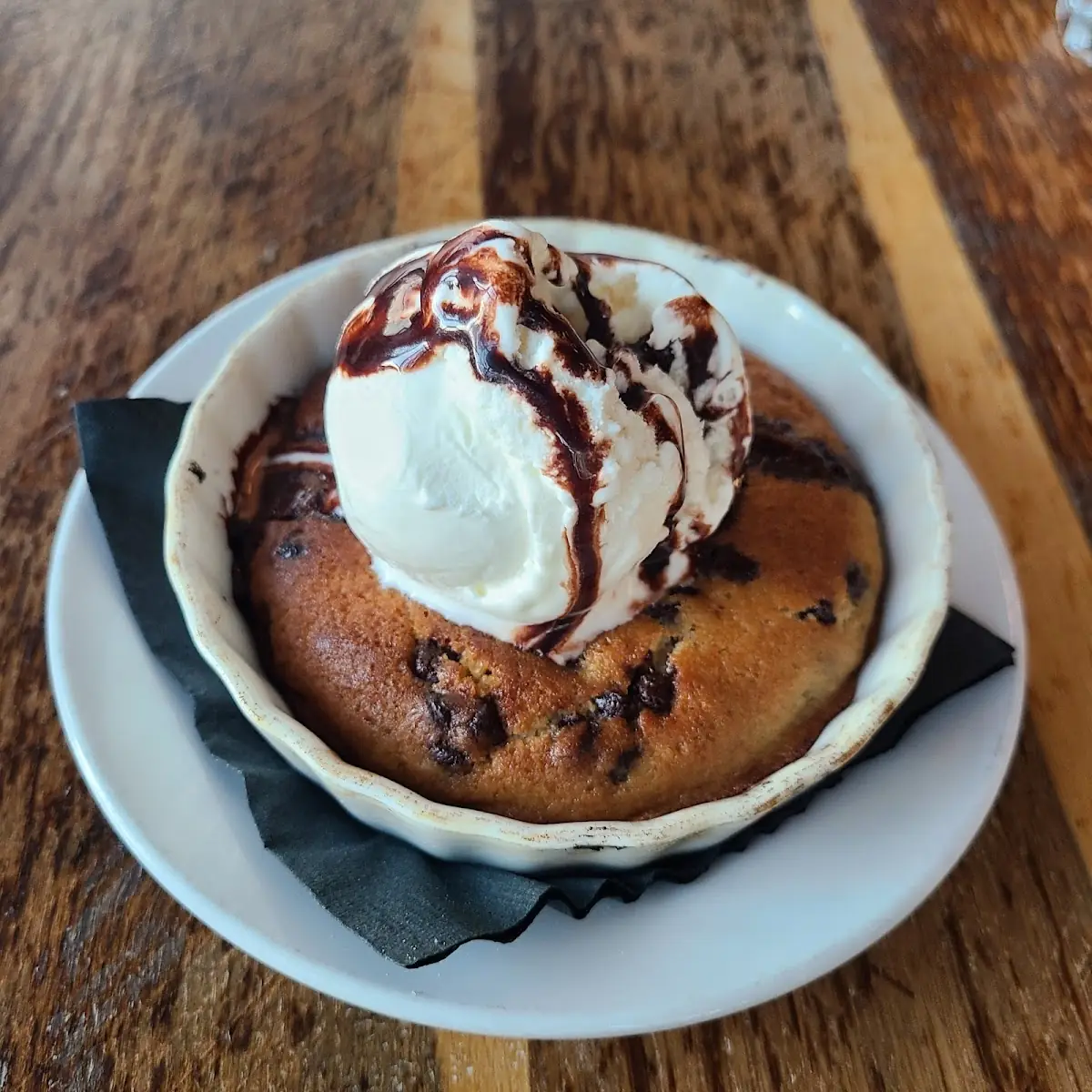 Warm Baked Chocolate Cookie