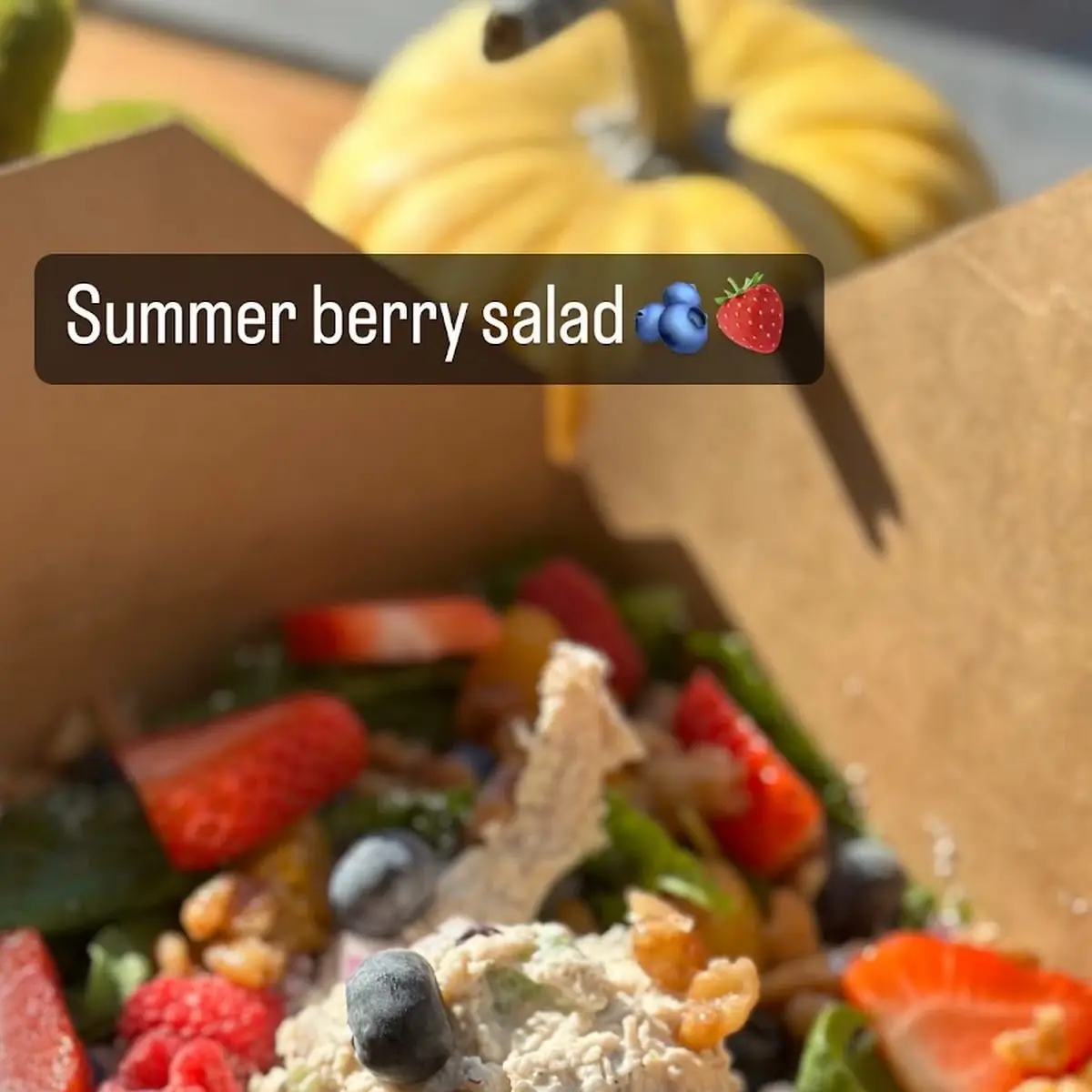 Maple Berry Salad
