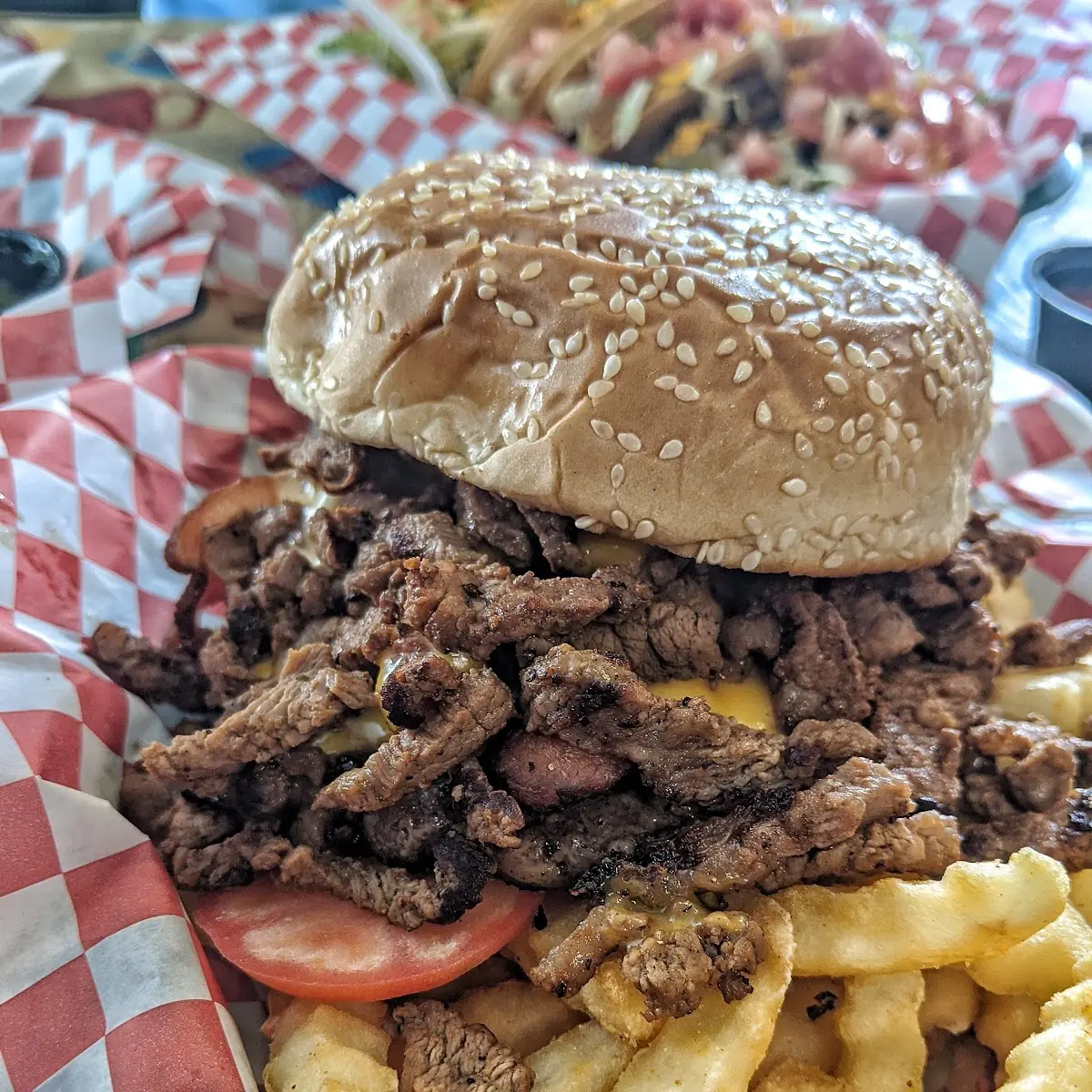 Bacon Burger w Asada