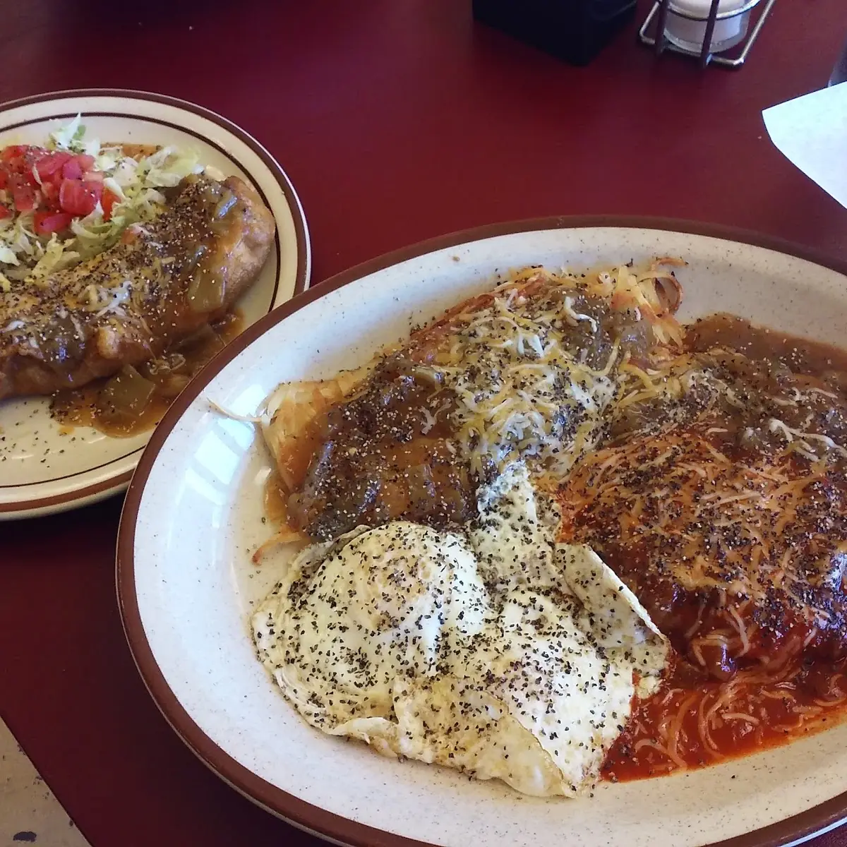 Enchilada & Relleno Plate