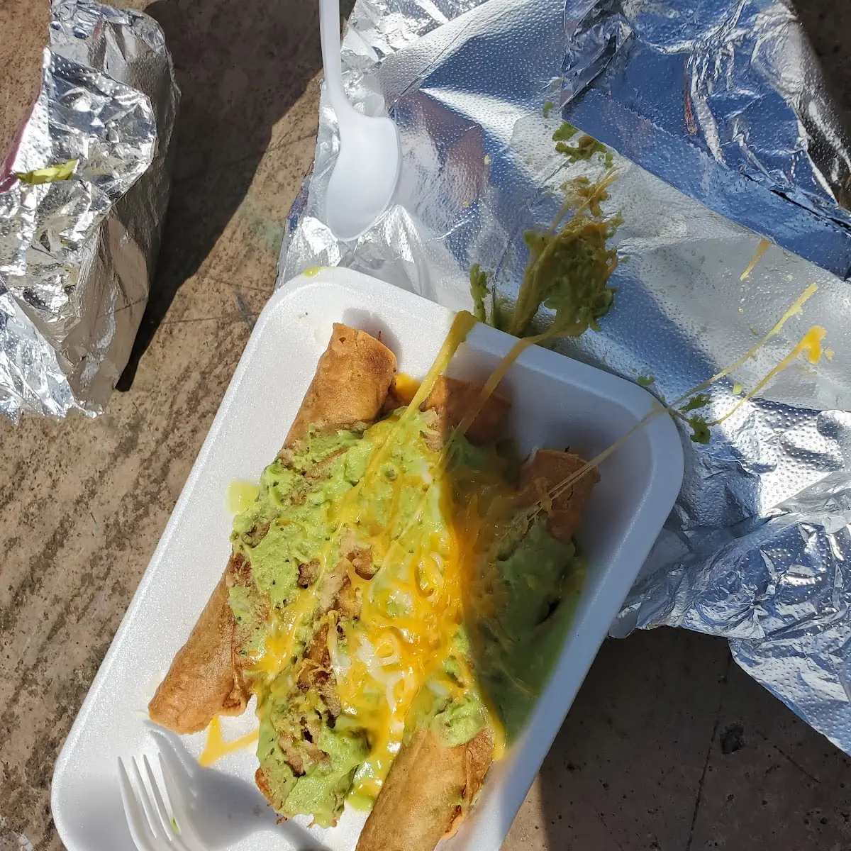 3 Rolled Tacos
