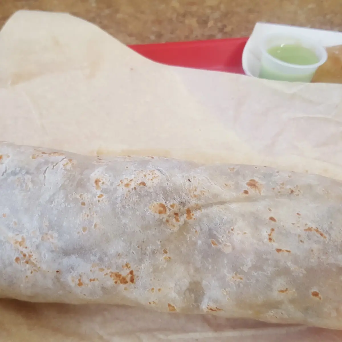 Beef Burrito & Enchilada