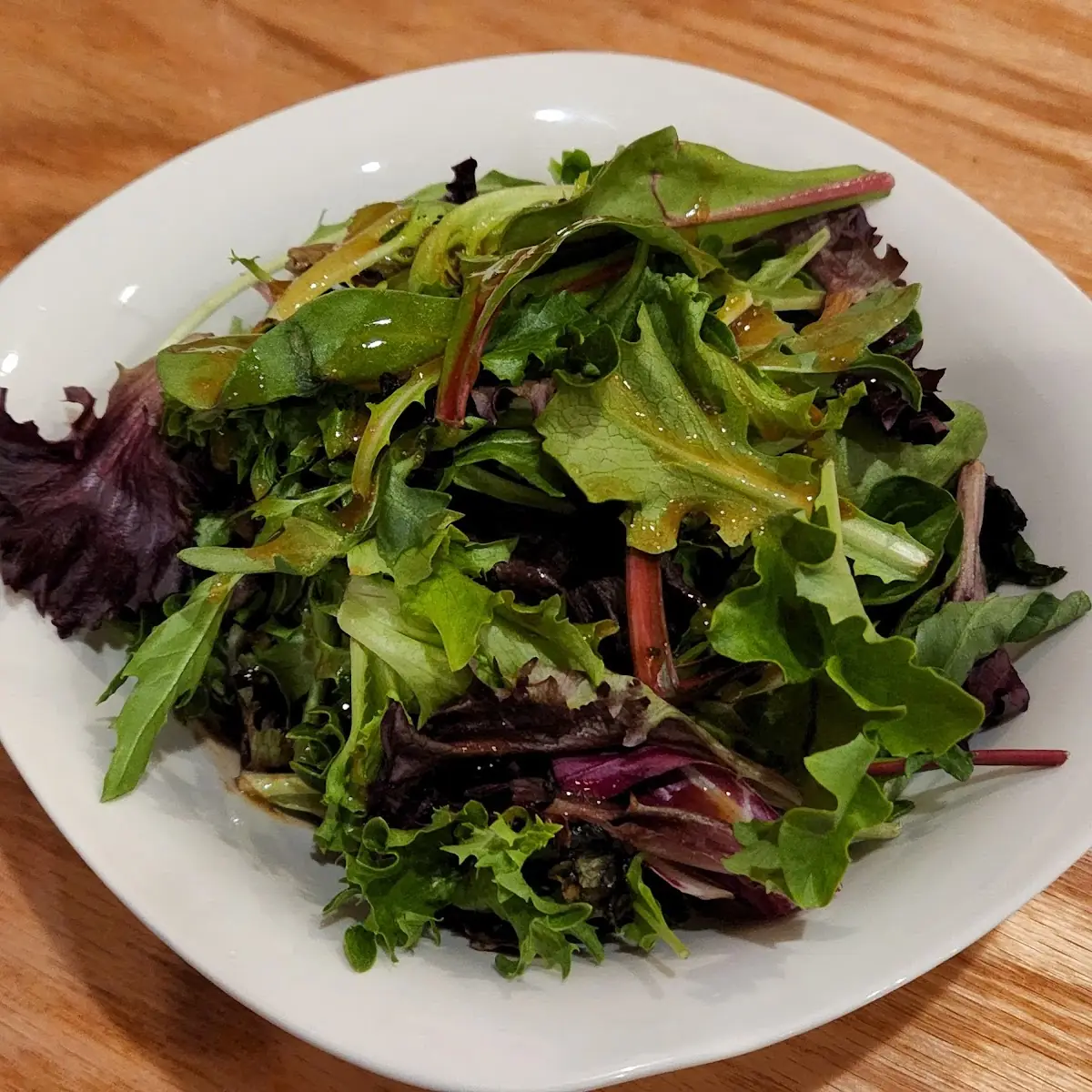 House Salad with Ginger Dressing