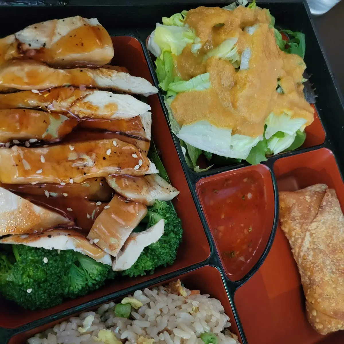Teriyaki Bento Box Lunch