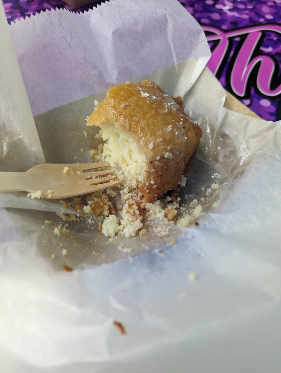 Double Butter Deep Fried Pound Cake