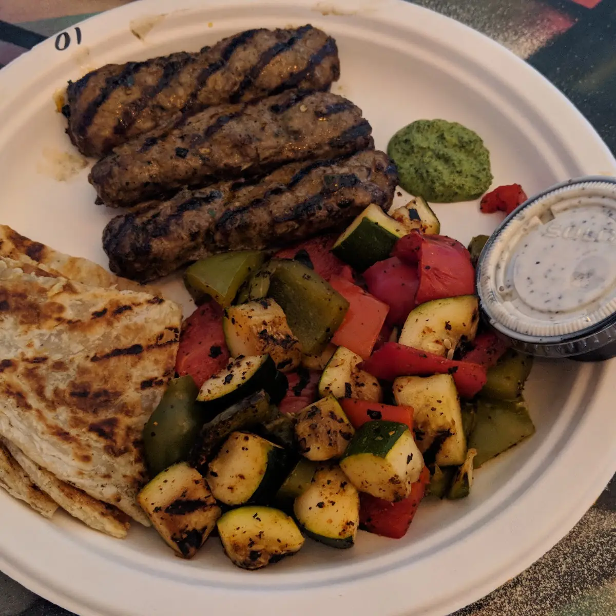 Mixed Grilled Veggies
