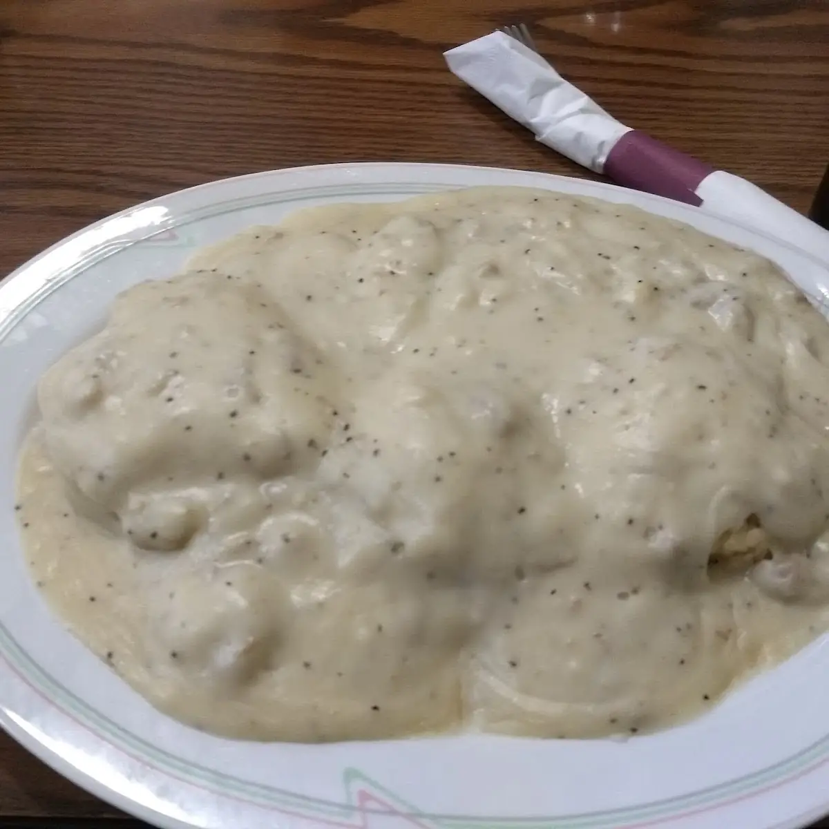 Sausage Gravy and Biscuits