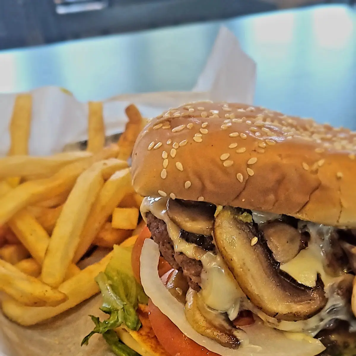 Swiss Alps Burger