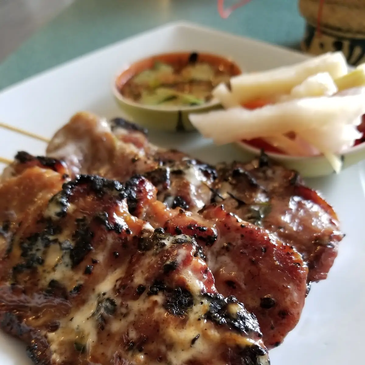 Moo Ping Grilled Pork on Skewer