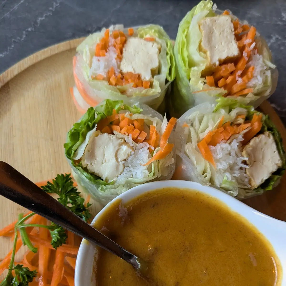 A-4 Fried Spring Rolls 5 V