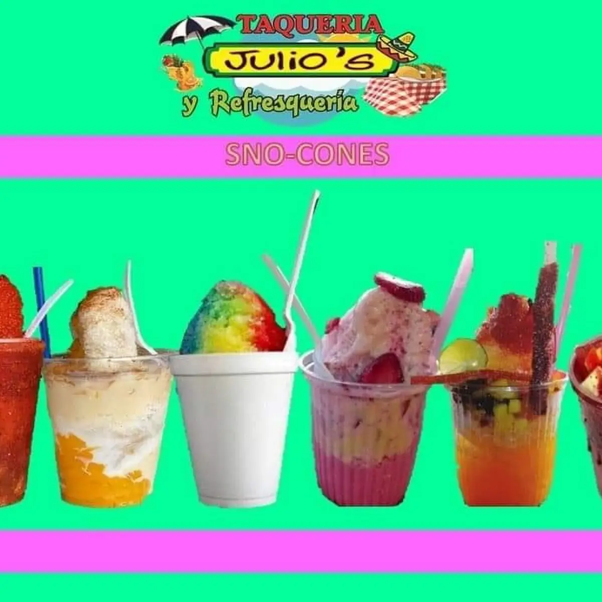Elote En Vaso Snow Cone Flavors