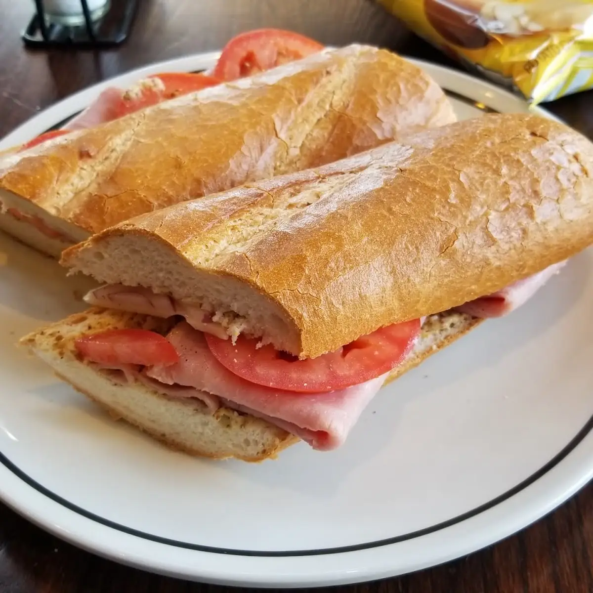 Ham & Swiss Sandwich
