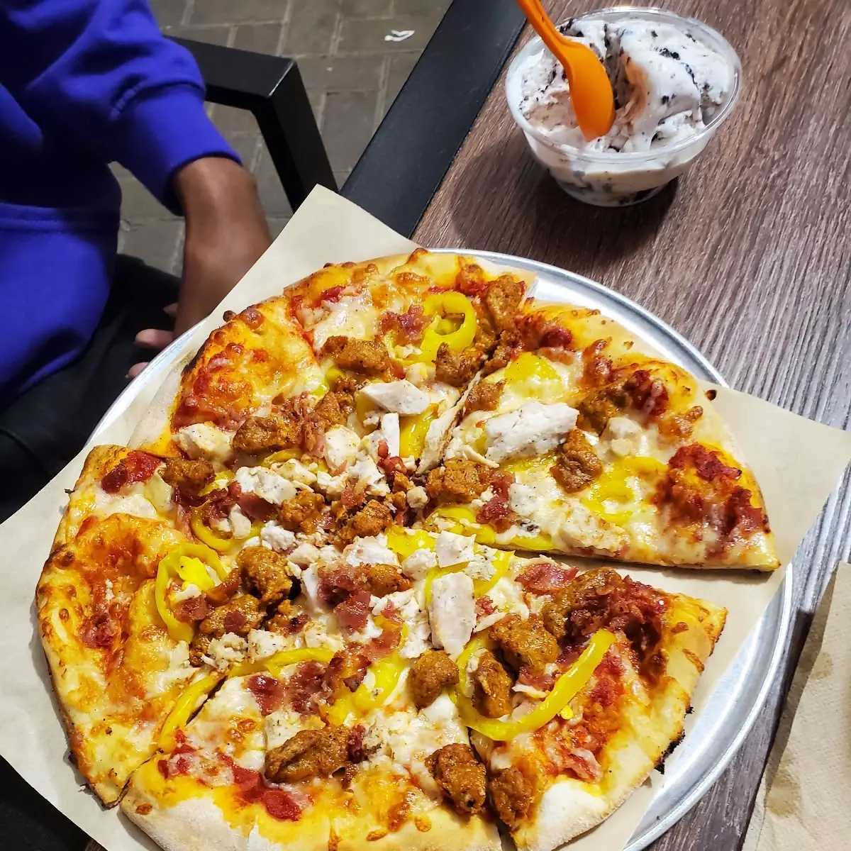 Chicken Banana Peppers Ham