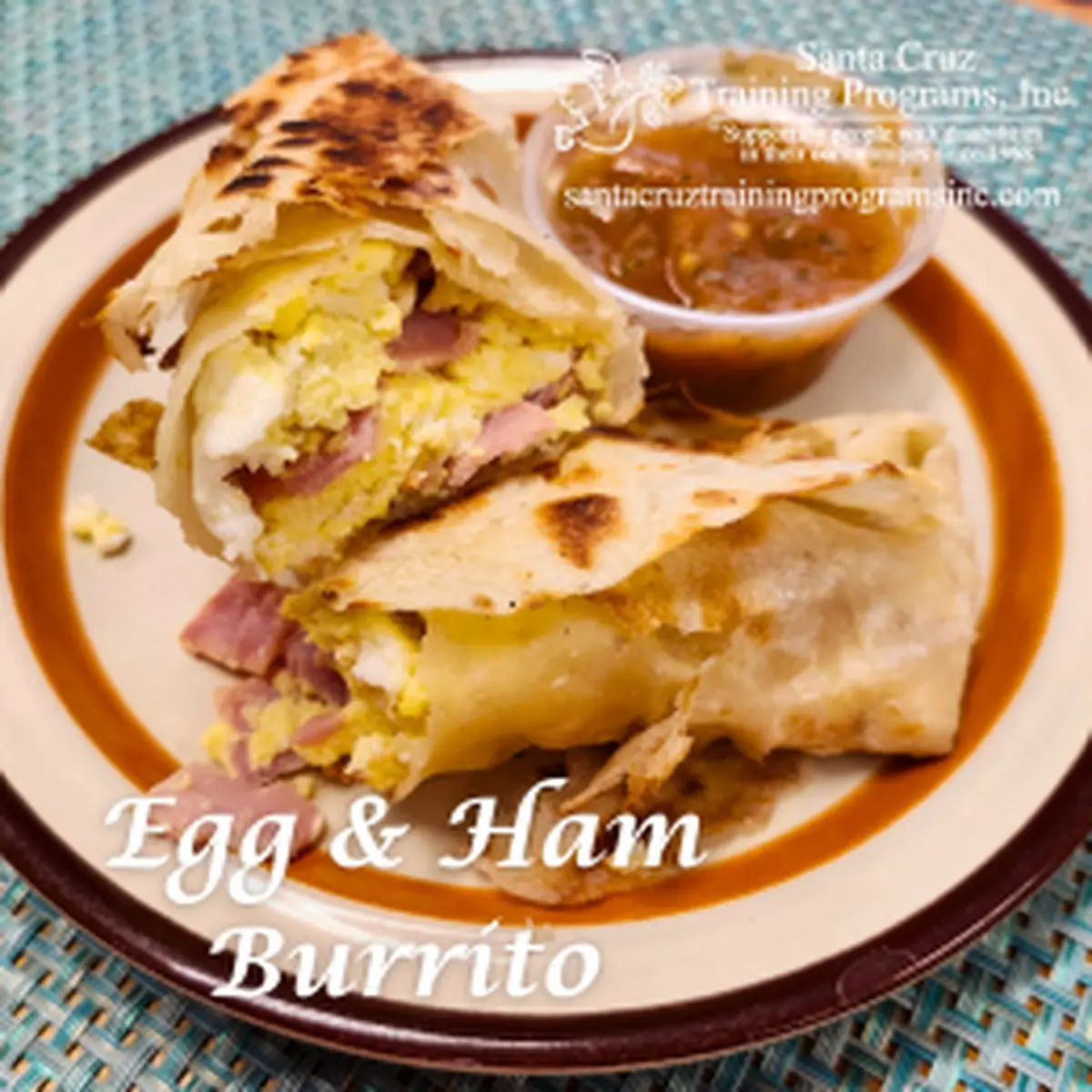 Eggs & Ham Burrito