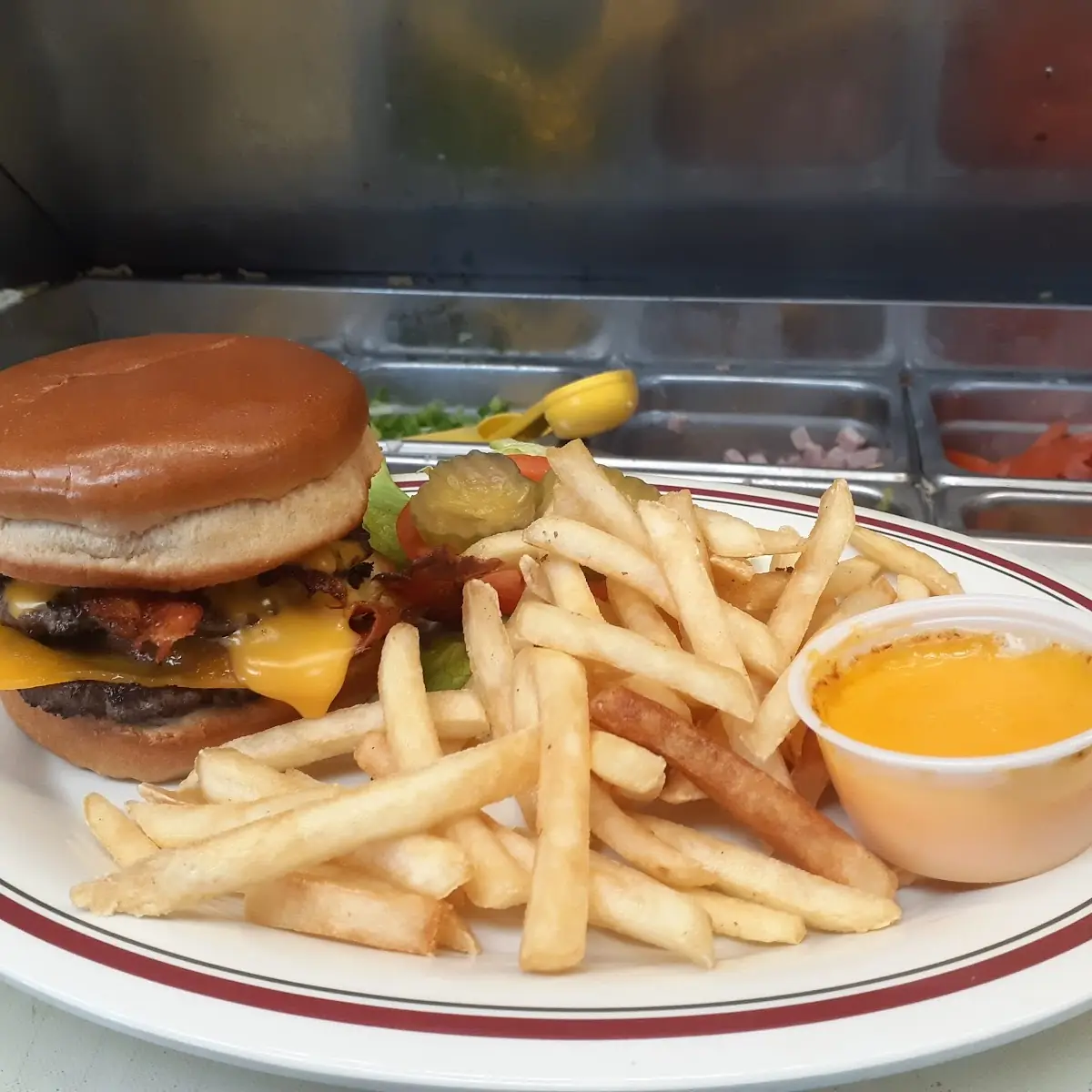 Mega Bacon Cheeseburger