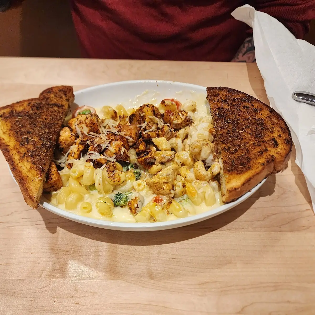 Blackened Chicken Alfredo