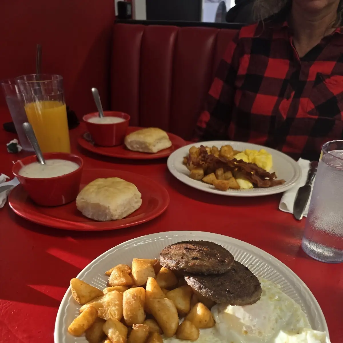 Country Ham Plate Big Boy Breakfast