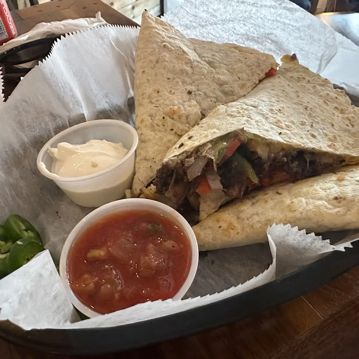 Black Bean Quesadilla