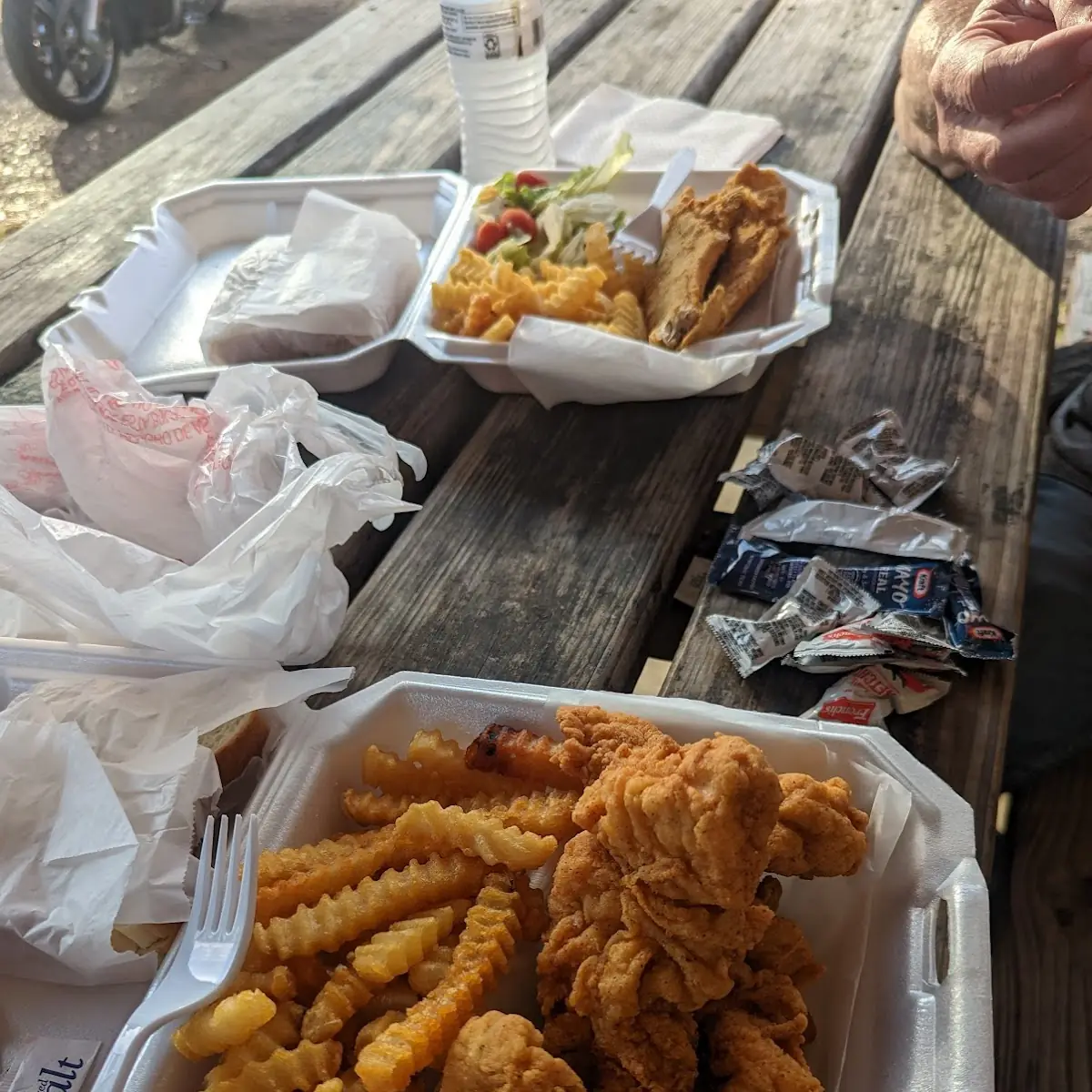 Chicken Strips and Fries