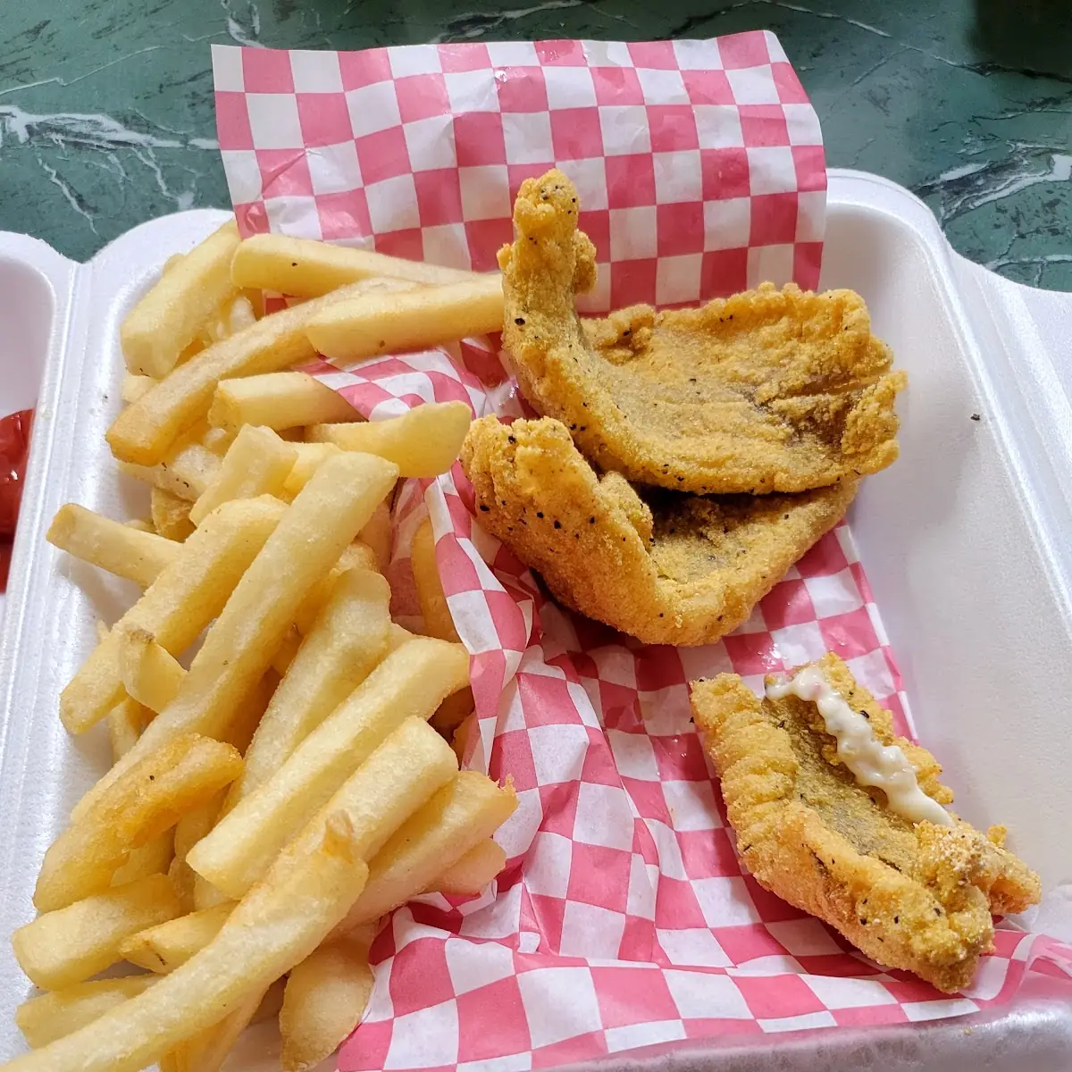 Fried Catfish and Fries