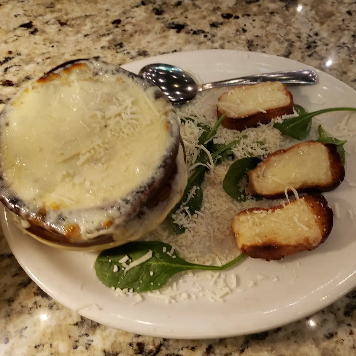 French Onion Soup with Cheese Toast