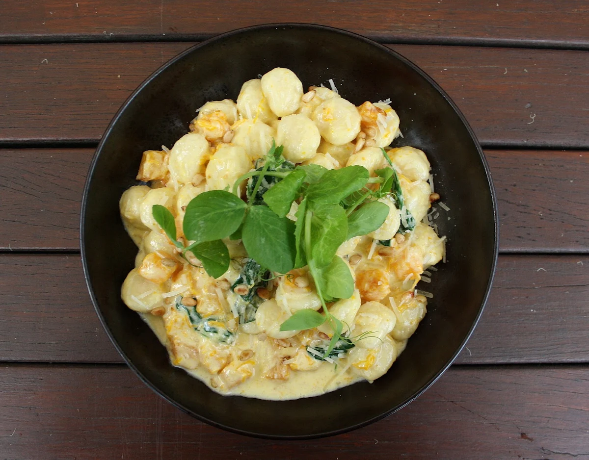 Roasted Pumpkin Gnocchi, Beretta's Langwarrin Hotel