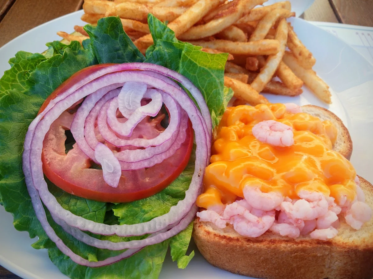 Shrimp and Cheese Melt
