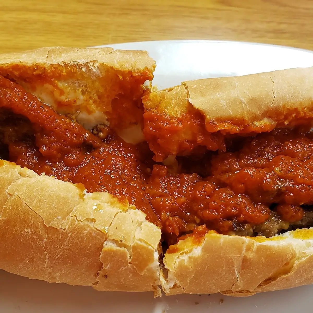 Cheeseburger Sub (8")
