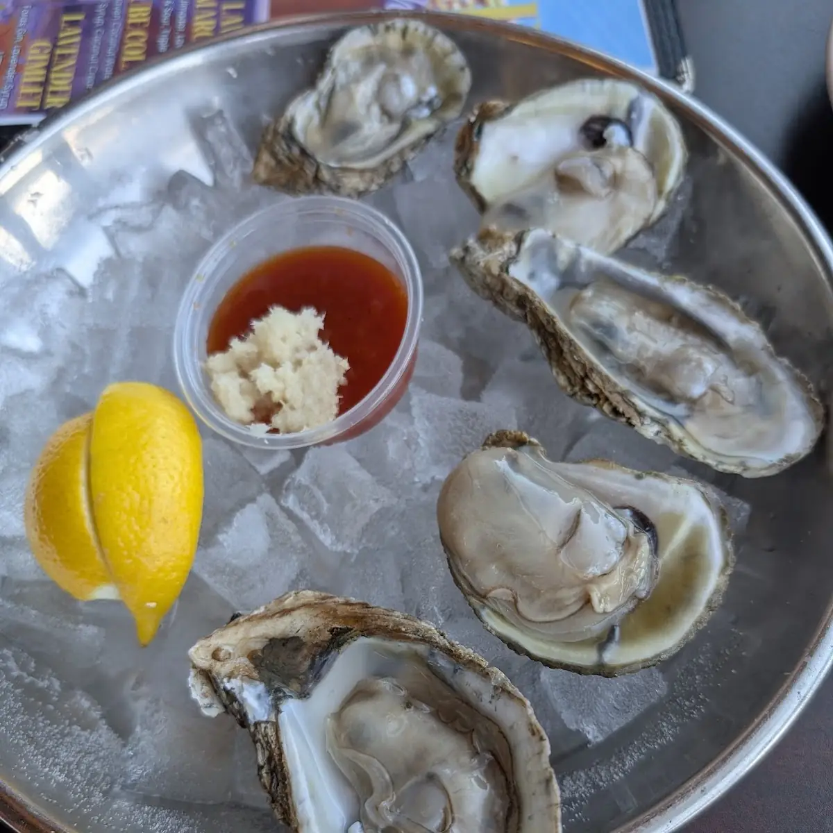 Fresh Oysters on the Half Shell