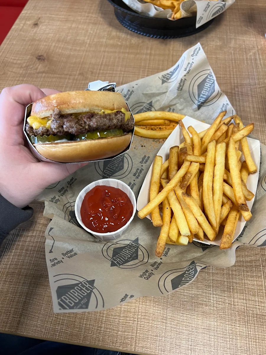 Cheeseburger and Fries, Fatburger Medicine Hat