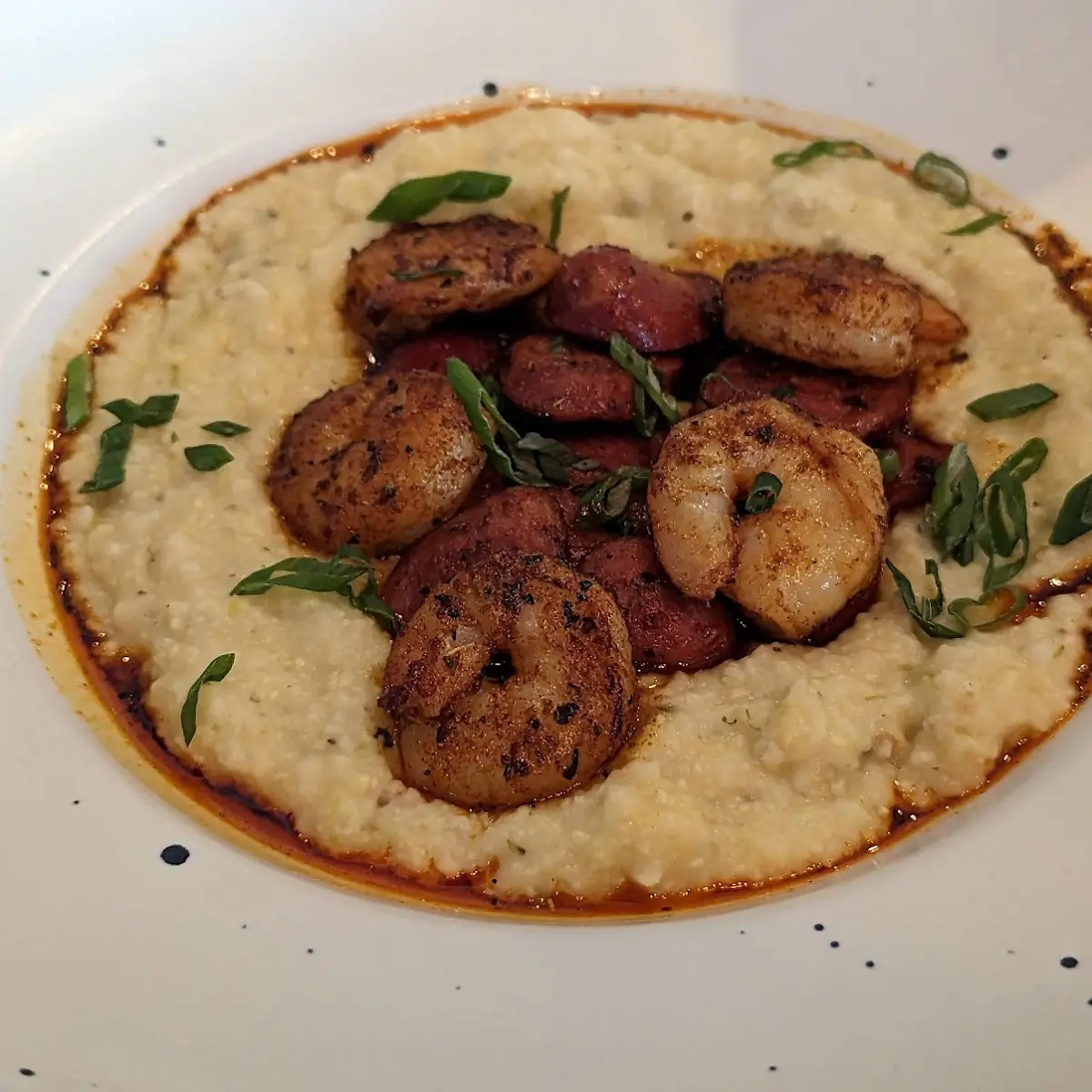 Cheesy Green Chile Grits