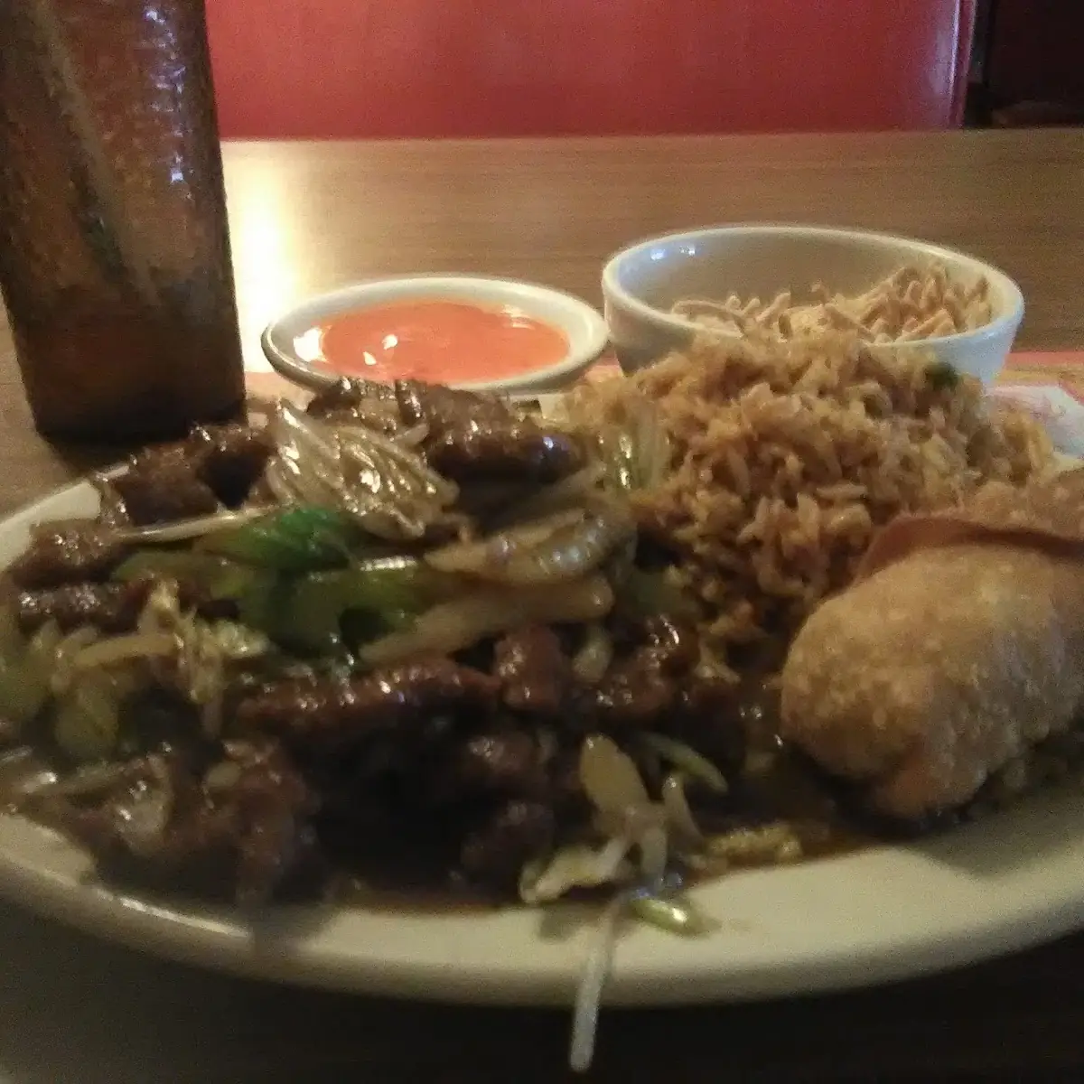 Beef Chop Suey Iced Tea