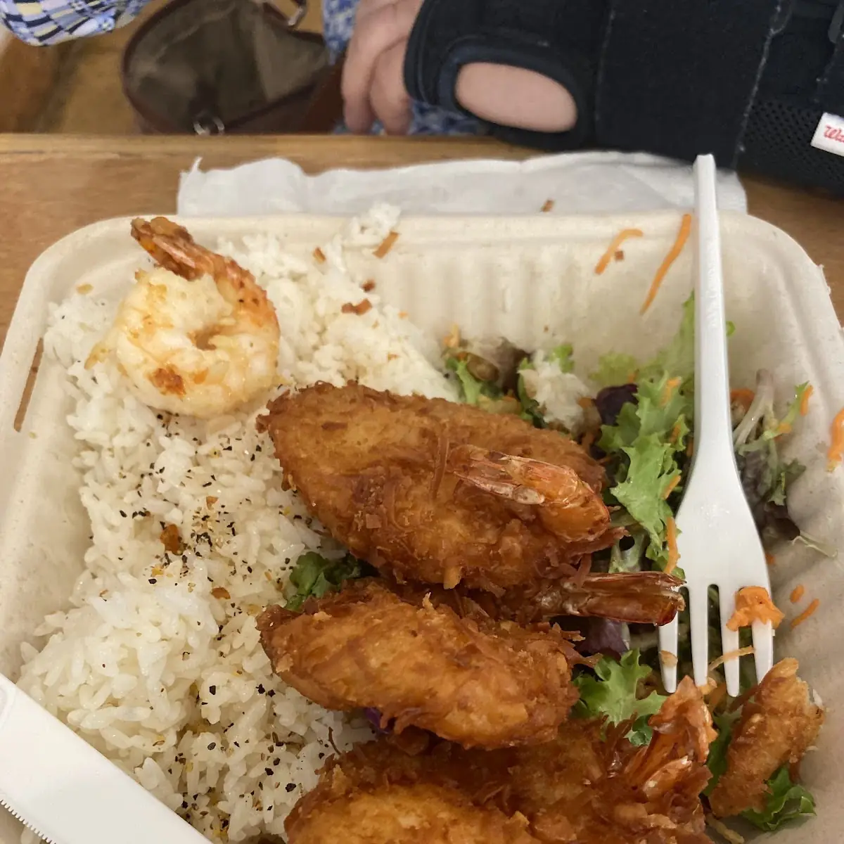 Coconut Macadamia Nut Shrimp