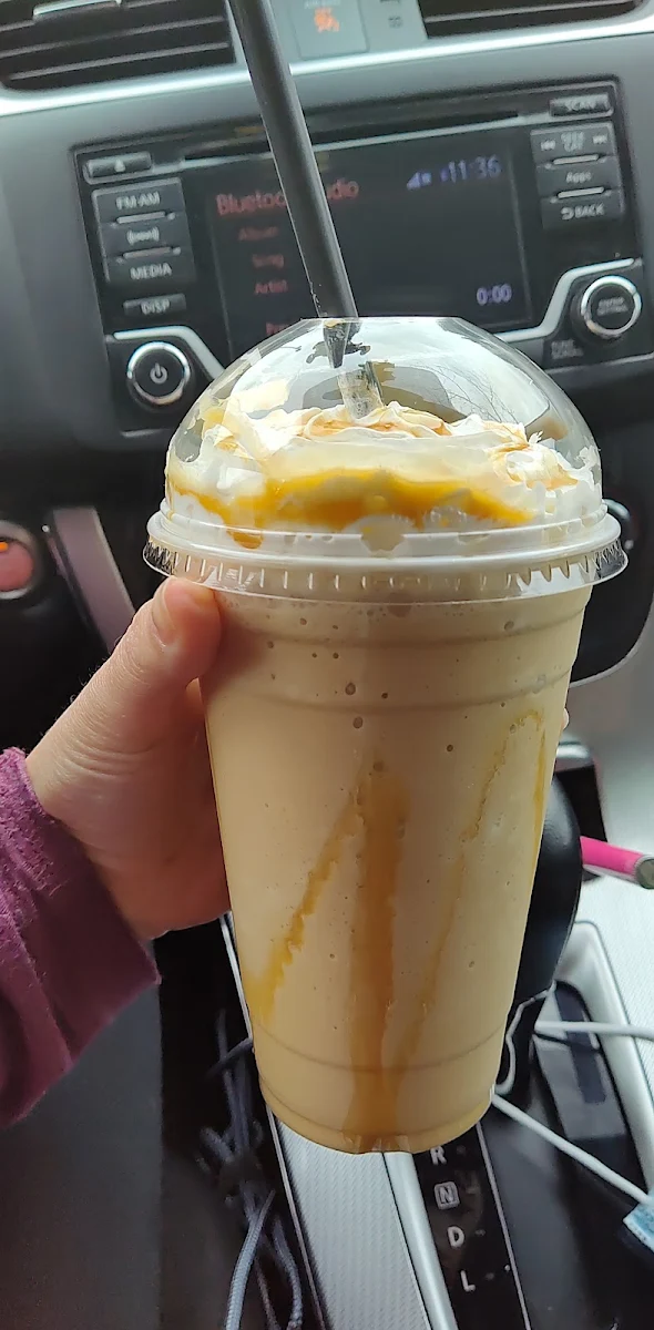 Blended Caramel Frappe