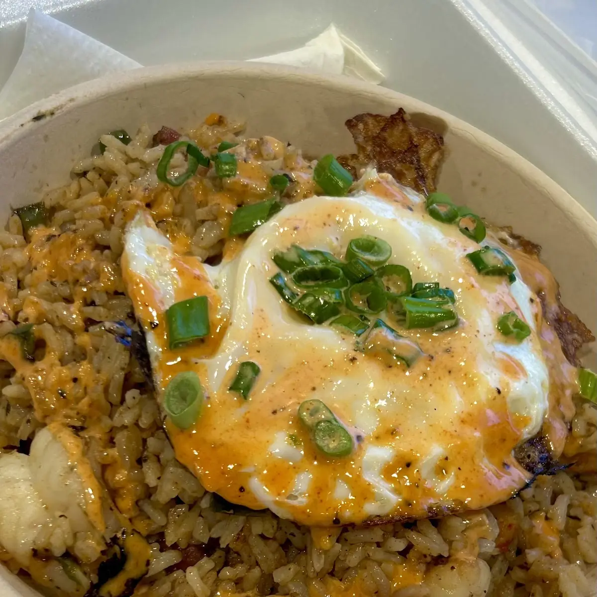 Shrimp Fried Rice with Sunny Egg