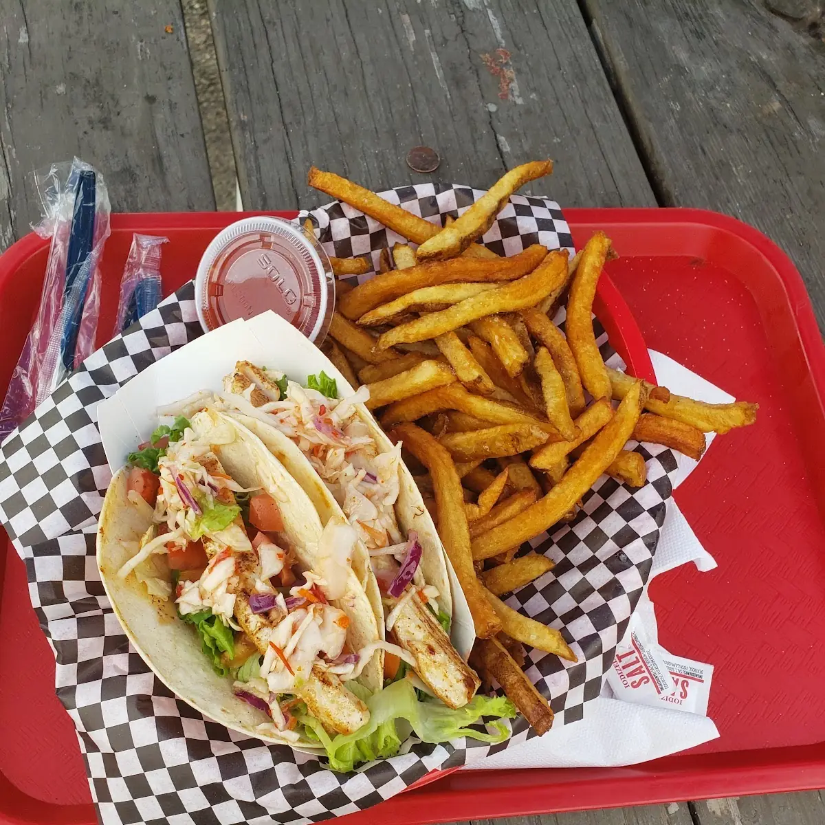 Fish Tacos Grilled Mahi Mahi