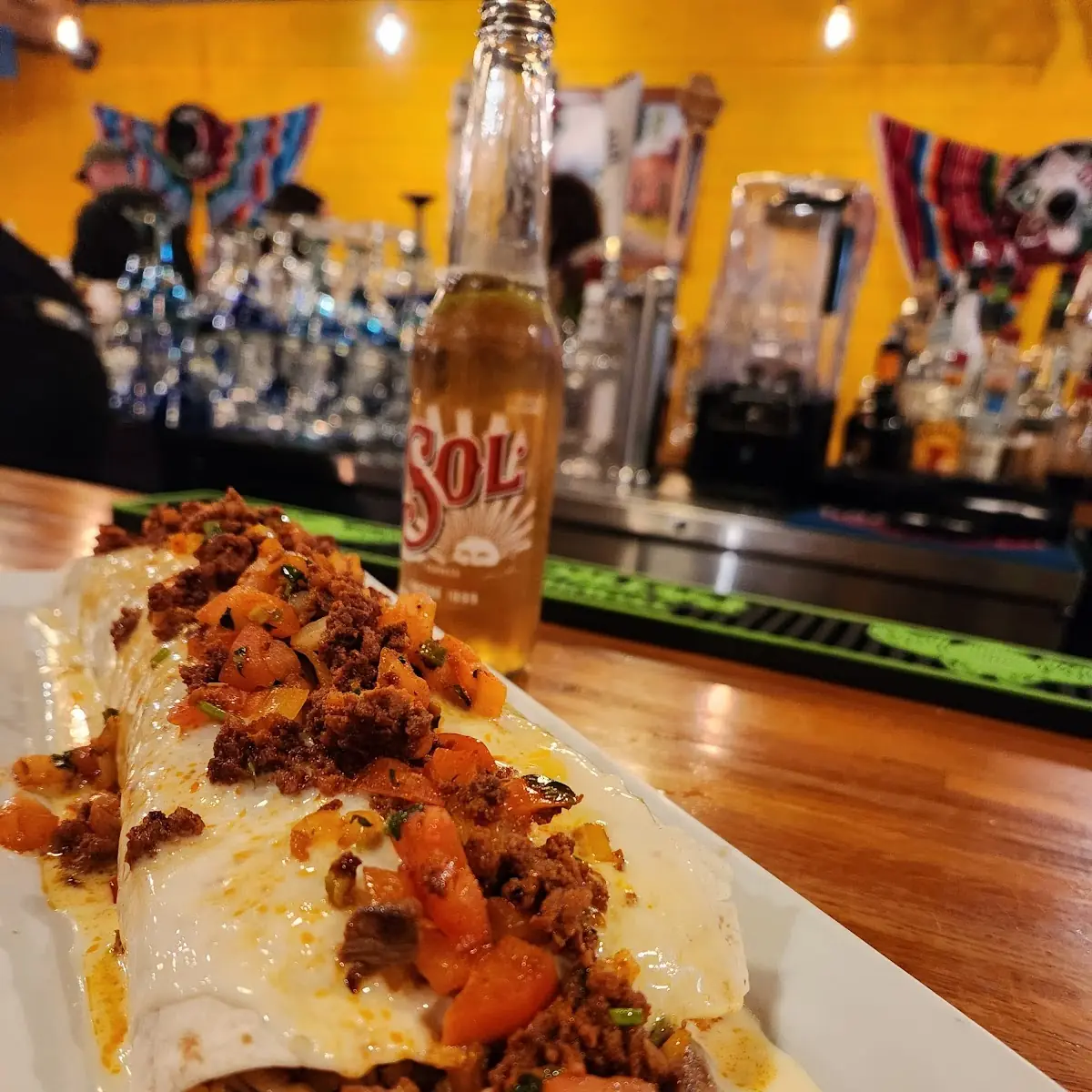 Lunch Carne Asada Burrito