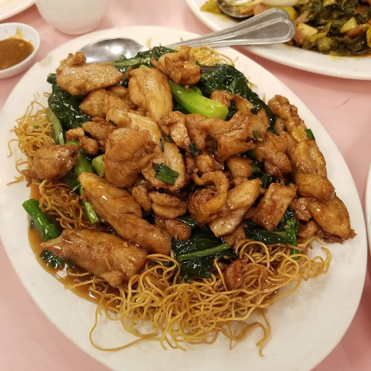 Minute Chicken Chow Mein Crispy