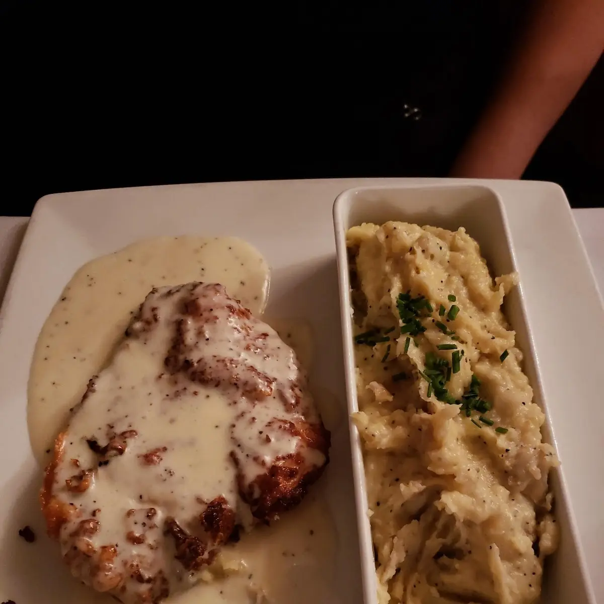 Chicken Fried Chicken and Mashed Potatoes