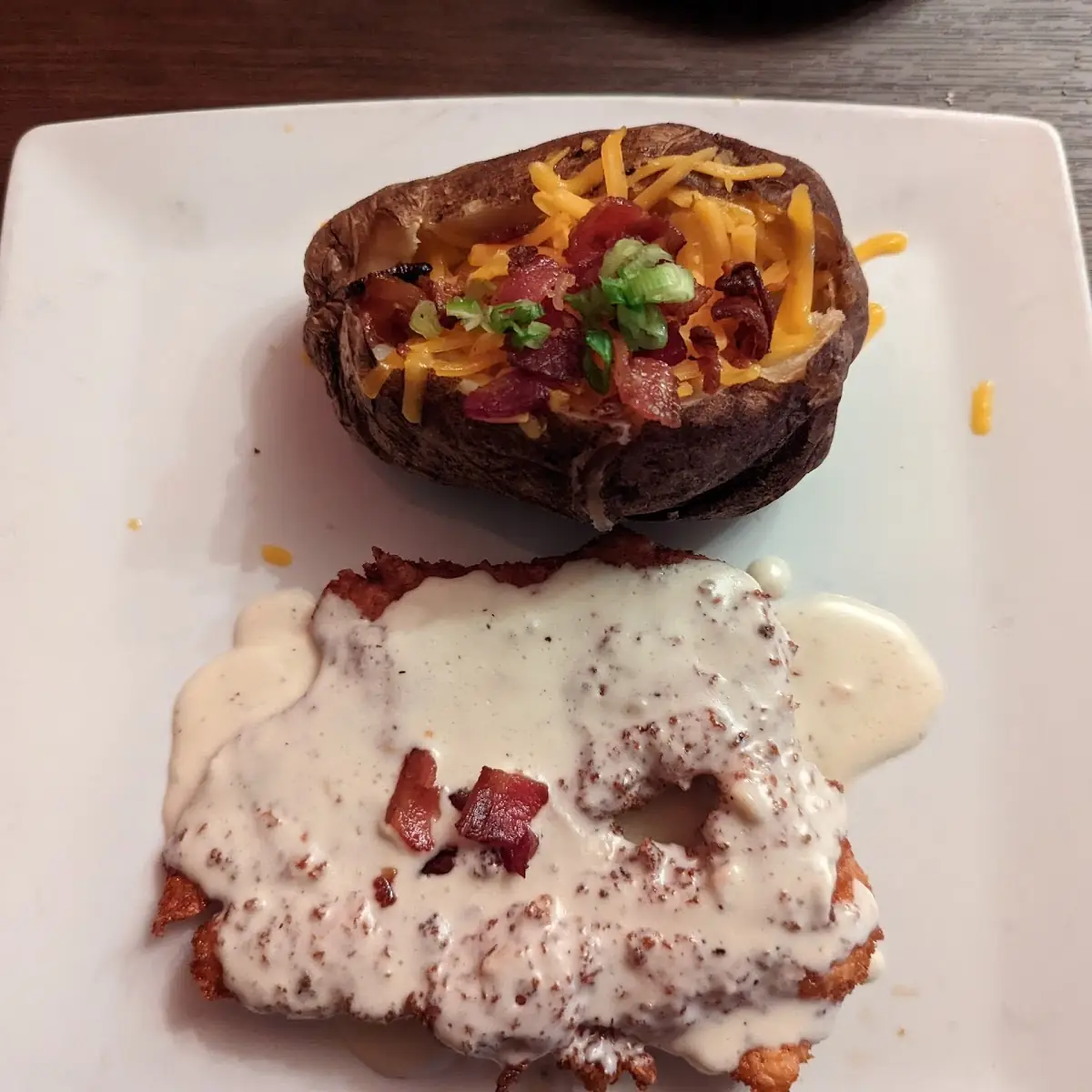 Loaded Idaho Baked Potato